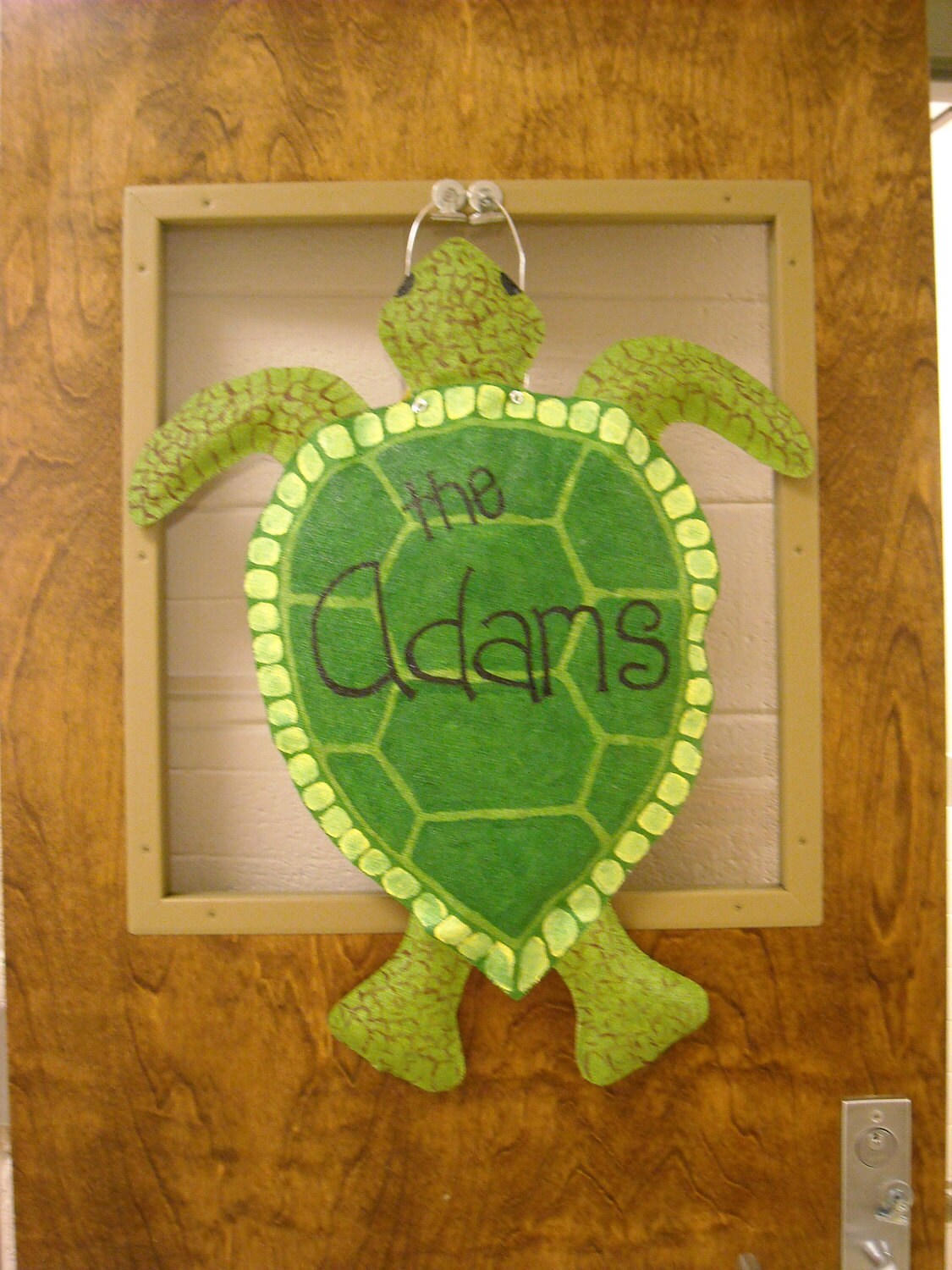 Sea Turtle Door Hanger Etsy