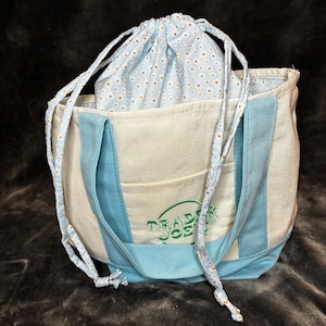 Trader Joe Cinch Bag – kleine Gänseblümchen