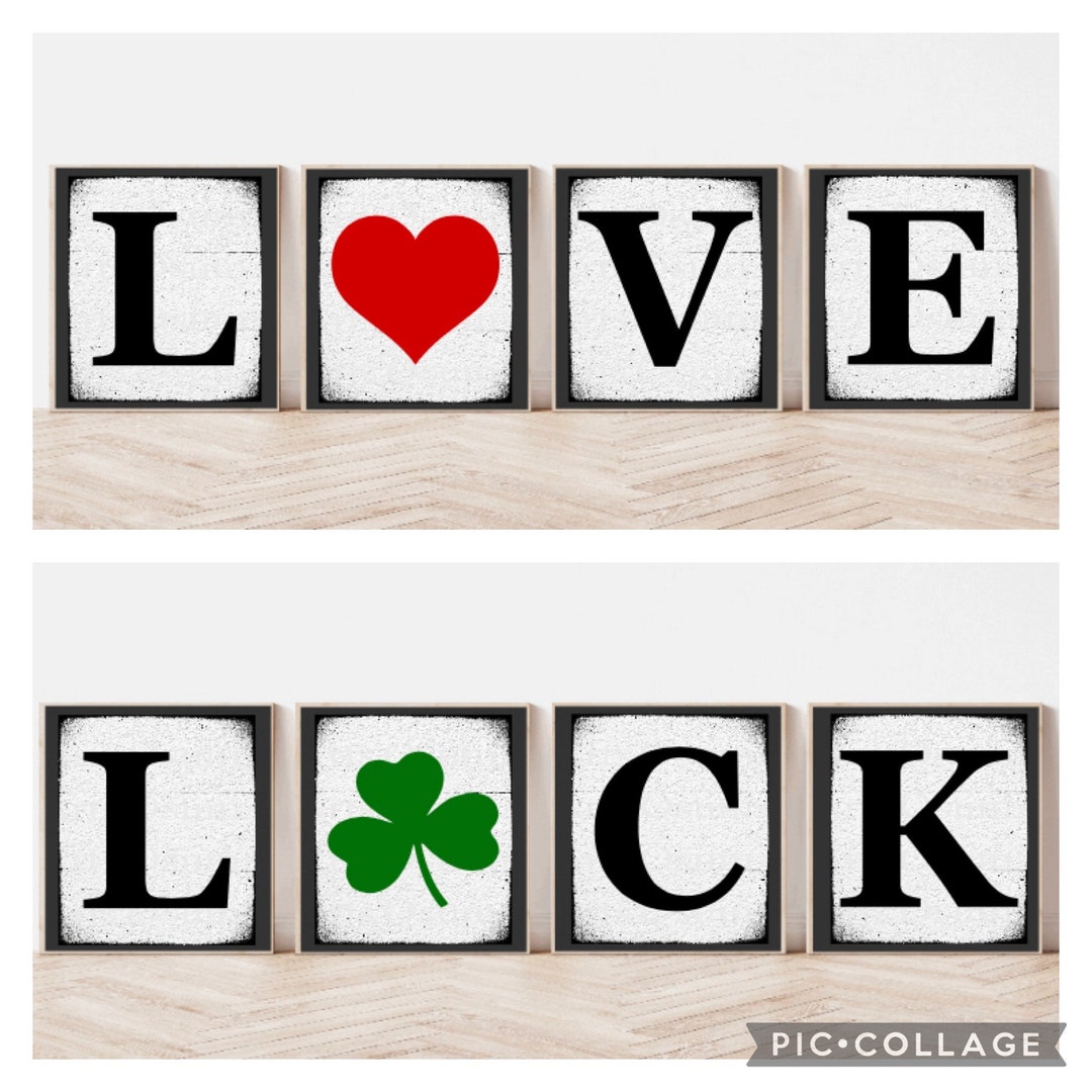 Valentine's Day Decor, Farmhouse Decor, St Patricks Day Decor ...