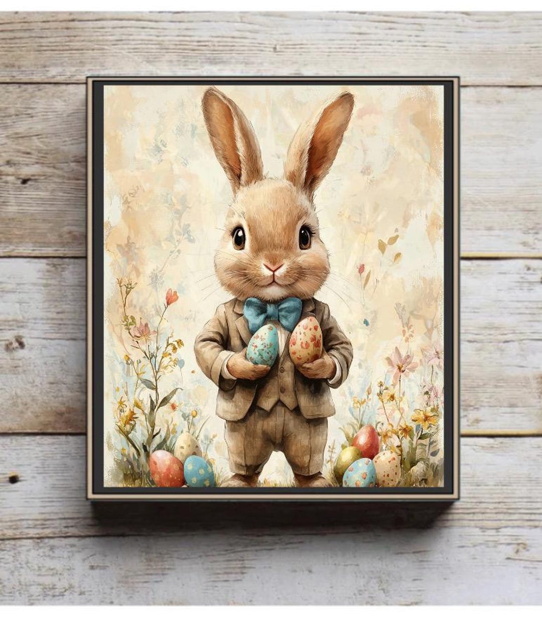Easter Decor, Easter Bunny, Peter Rabbit, Tiered Tray Decor, Mini ...