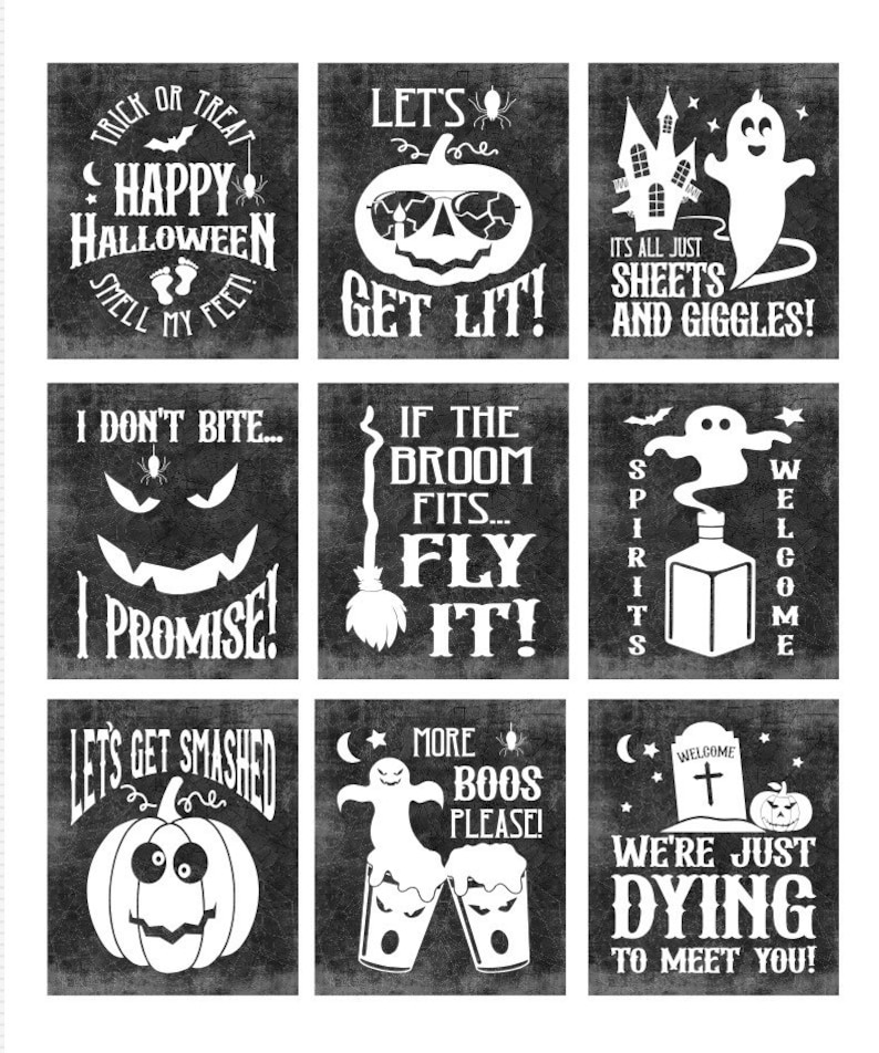 Funny Halloween Decor Halloween Sign Adult Halloween - Etsy