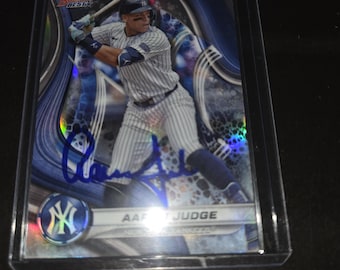 Carte dédicacée par Aaron Judge