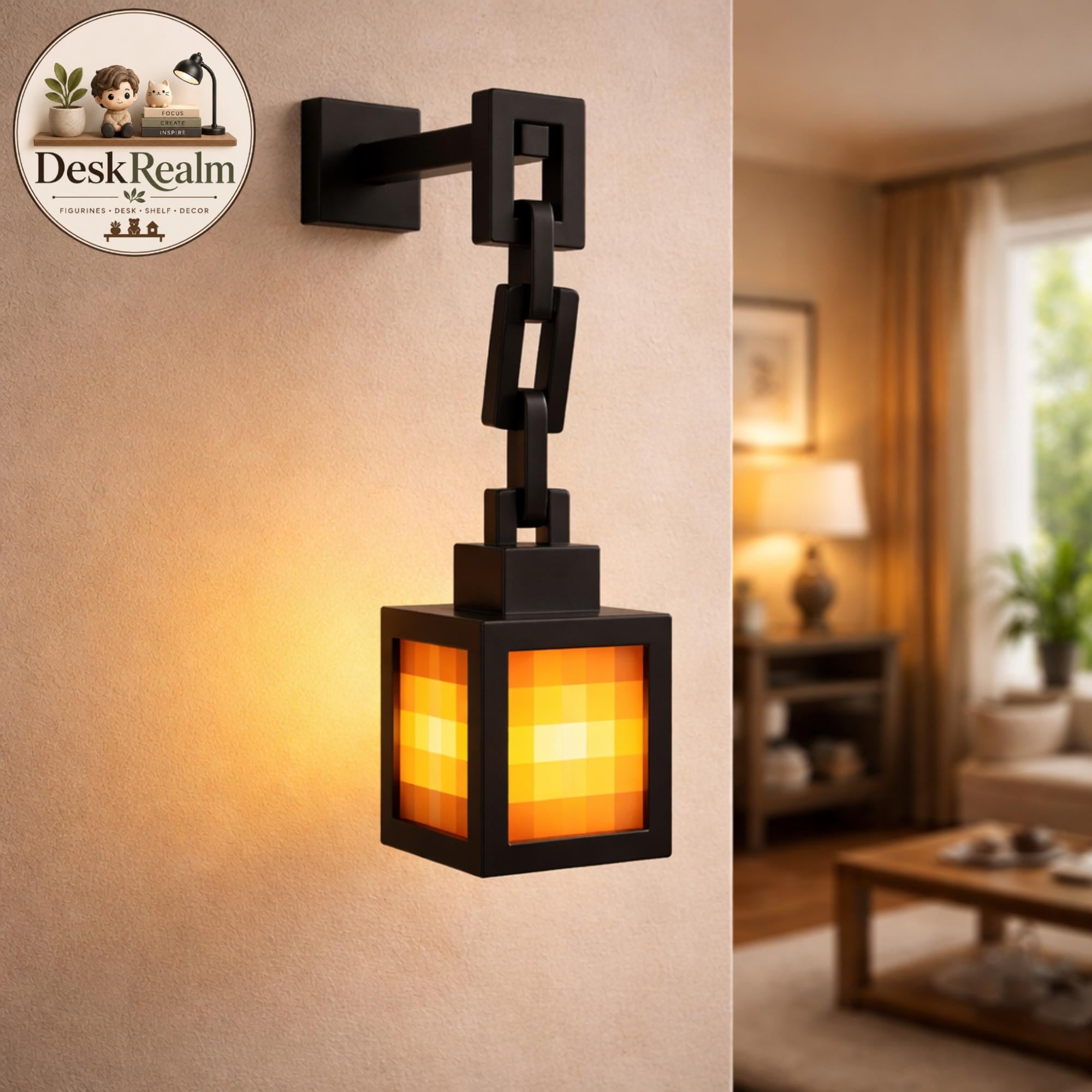 Pixelated Lamp - Etsy