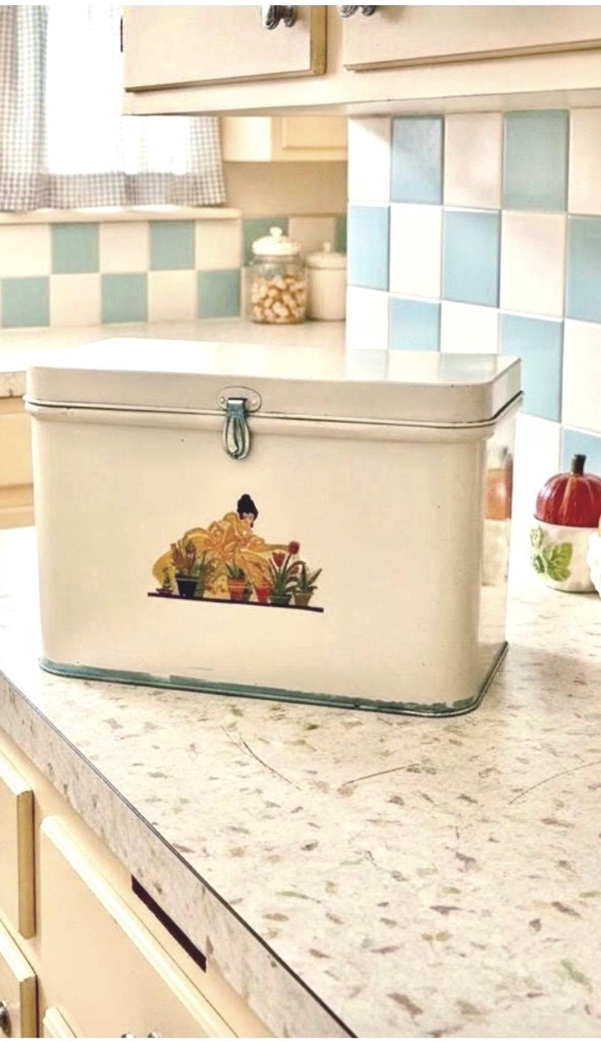 Kitchen Bread Box 1920s 1930s - Etsy