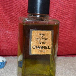 Chanel Perfume Bottle No 19 - Etsy