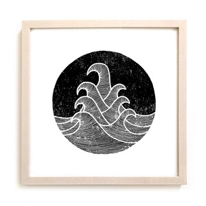 Limited Edition Surfing Art Print "7 Seas"