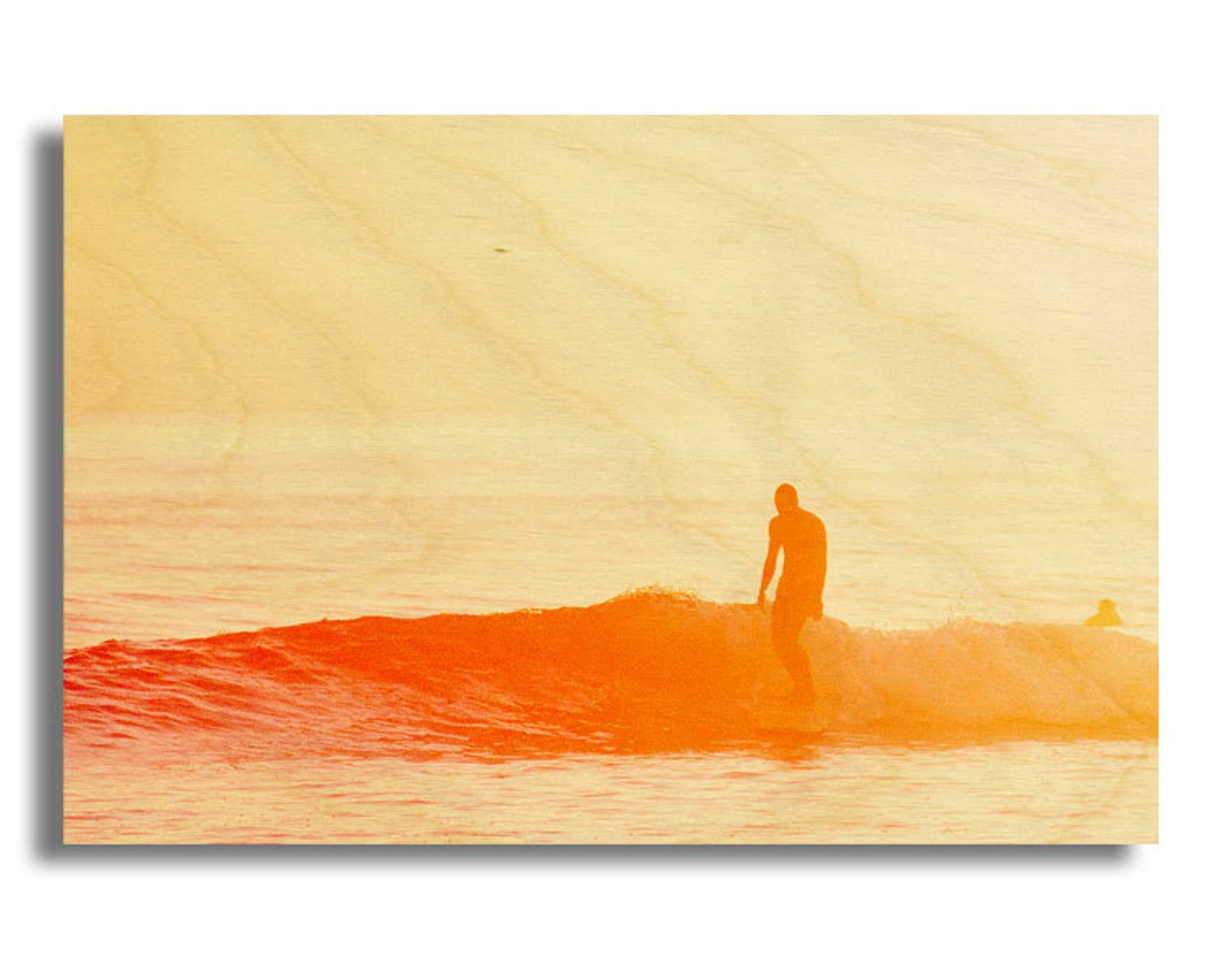 Surf Art Wood Print Limited Edition summer Fade Etsy