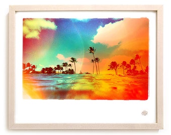 Surf Photo Art Print "Tropics" - Borrowed Light Series