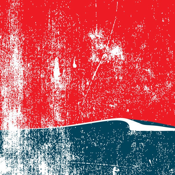 Surfing Print 