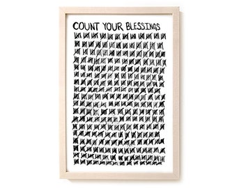 Count Your Blessings Art Print