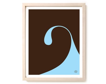 Surfing Art Print "Arco Wave"