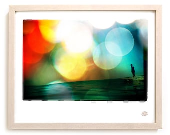 Surf Art Limited Edition Photo Print "Pushing" - Borrowed Light Series