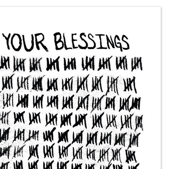 Limited Edition Count Your Blessings Art Print - Etsy