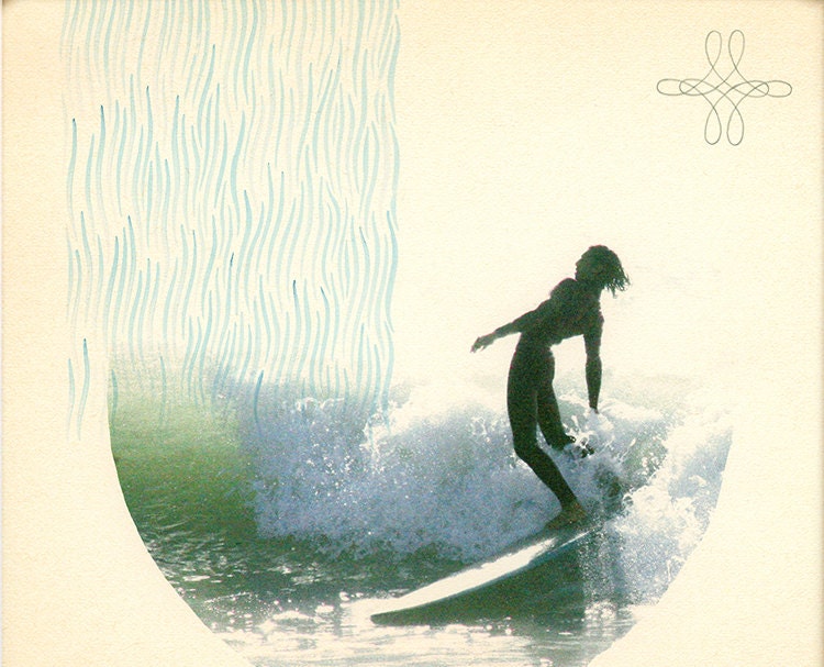 Matthew Allen サーフボードSurfing Art Print 【公式通販】