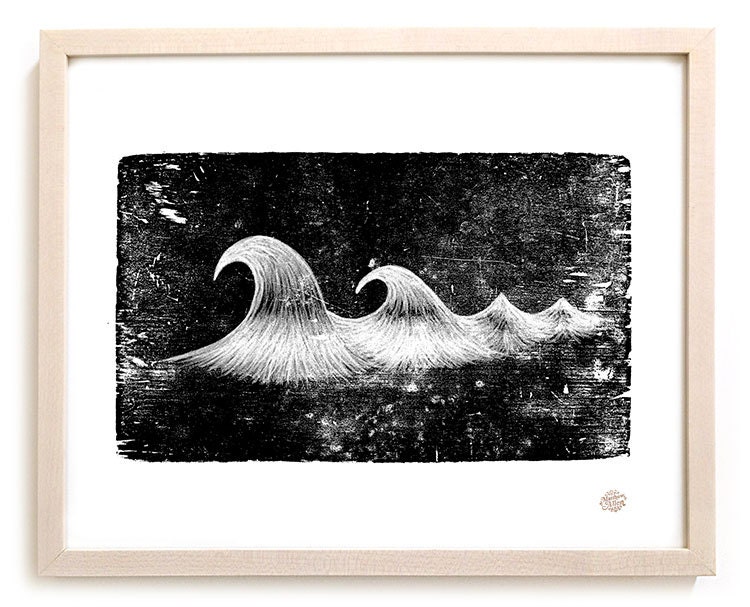 Buy Surfing Art Print 