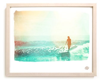 Surf Photo Print "Wash"