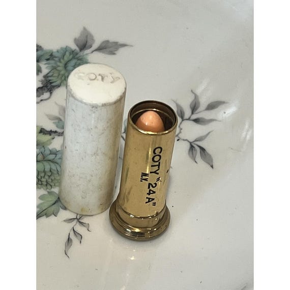 Vintage Collectible Original Coty 24 Lipstick Nos Pure Honey