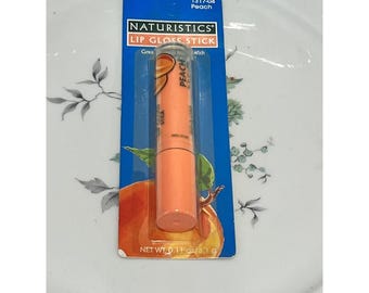 Vintage Rare Collectible Naturistcs Lip Gloss Stick Peach 1317-04 Sealed New