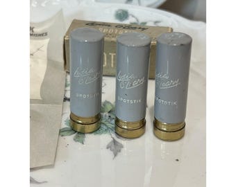 Vintage verzamelobject Lydia O'Leary Spotstik Covermark Stick licht donkerbruin