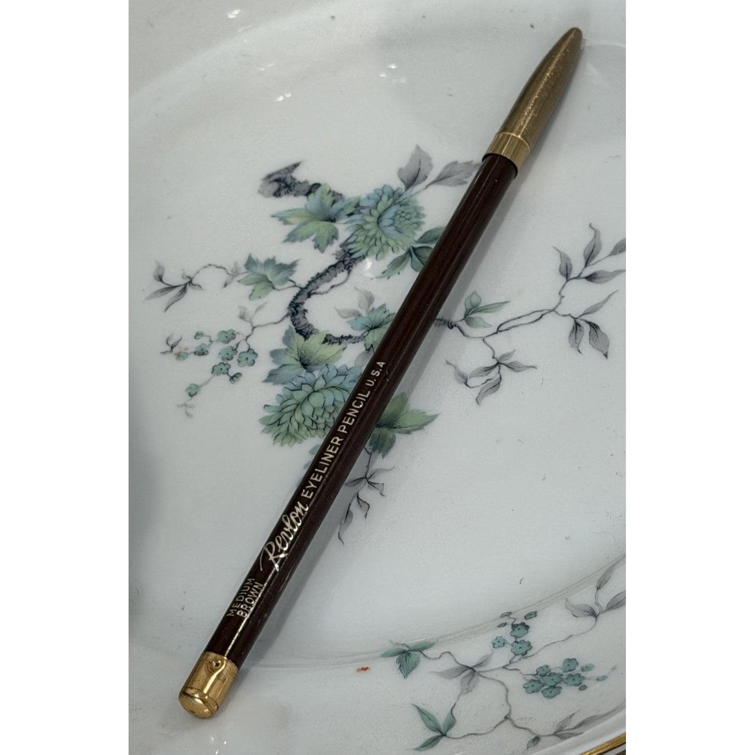 Vintage 70's Revlon USA Collectible Eye Liner Eye Pencil Eyeliner Medium Brown