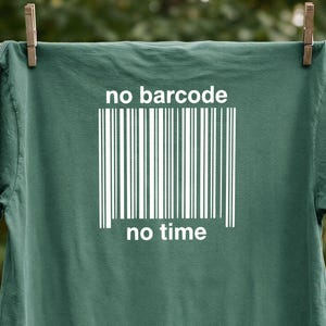 No Barcode No Time | new runner love running running shirt running lover trail runner gift comfort colors gift for runner