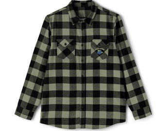 What The Duck Ranch flannel shirt | Buffalo plaid button-up