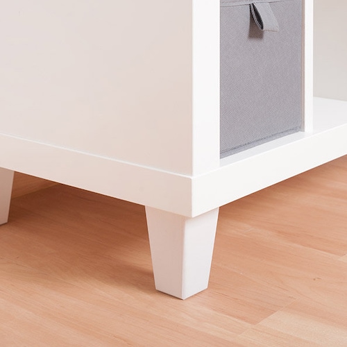 Set of 4 Furniture Feet for Ikea Kallax Shelf White Etsy UK