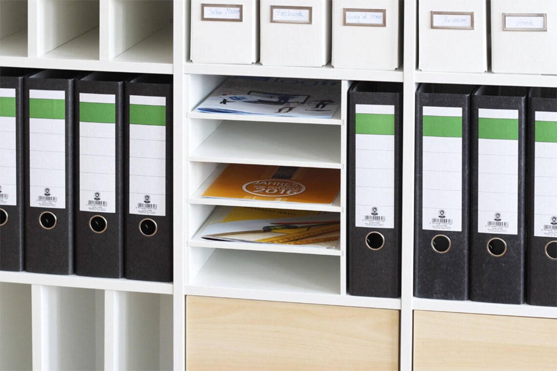 Ikea Kallax Expedit Shelf DIN A4 Tray Paper Tray Paper Shelf Etsy