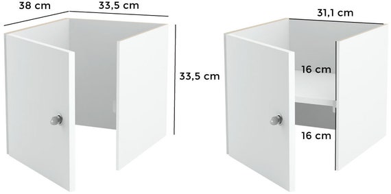 Lockable Kallax Door for IKEA Kallax Shelving and Expedit / With