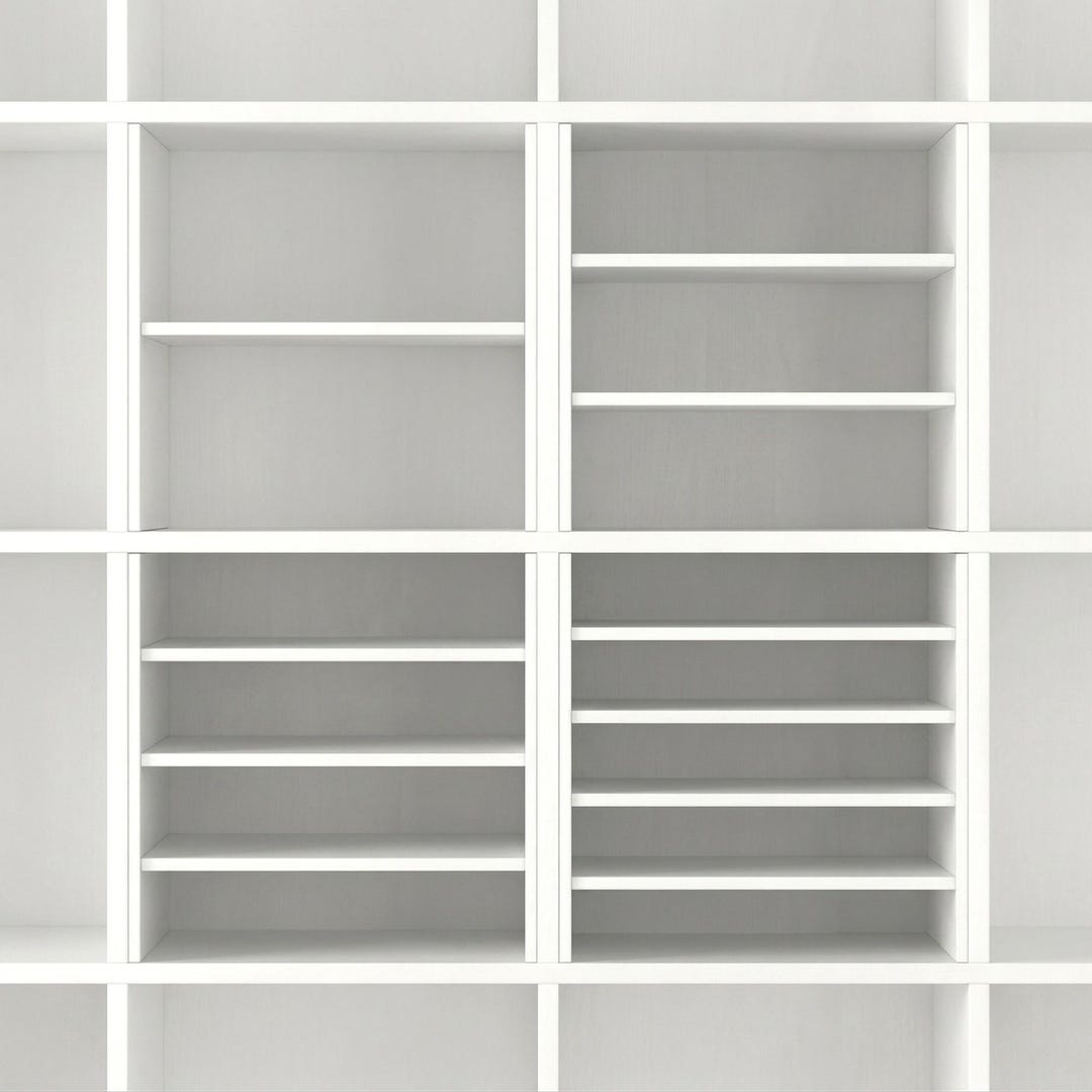 Insert for Kallax Shelving Unit | 4 Variants With 1-4 Shelves