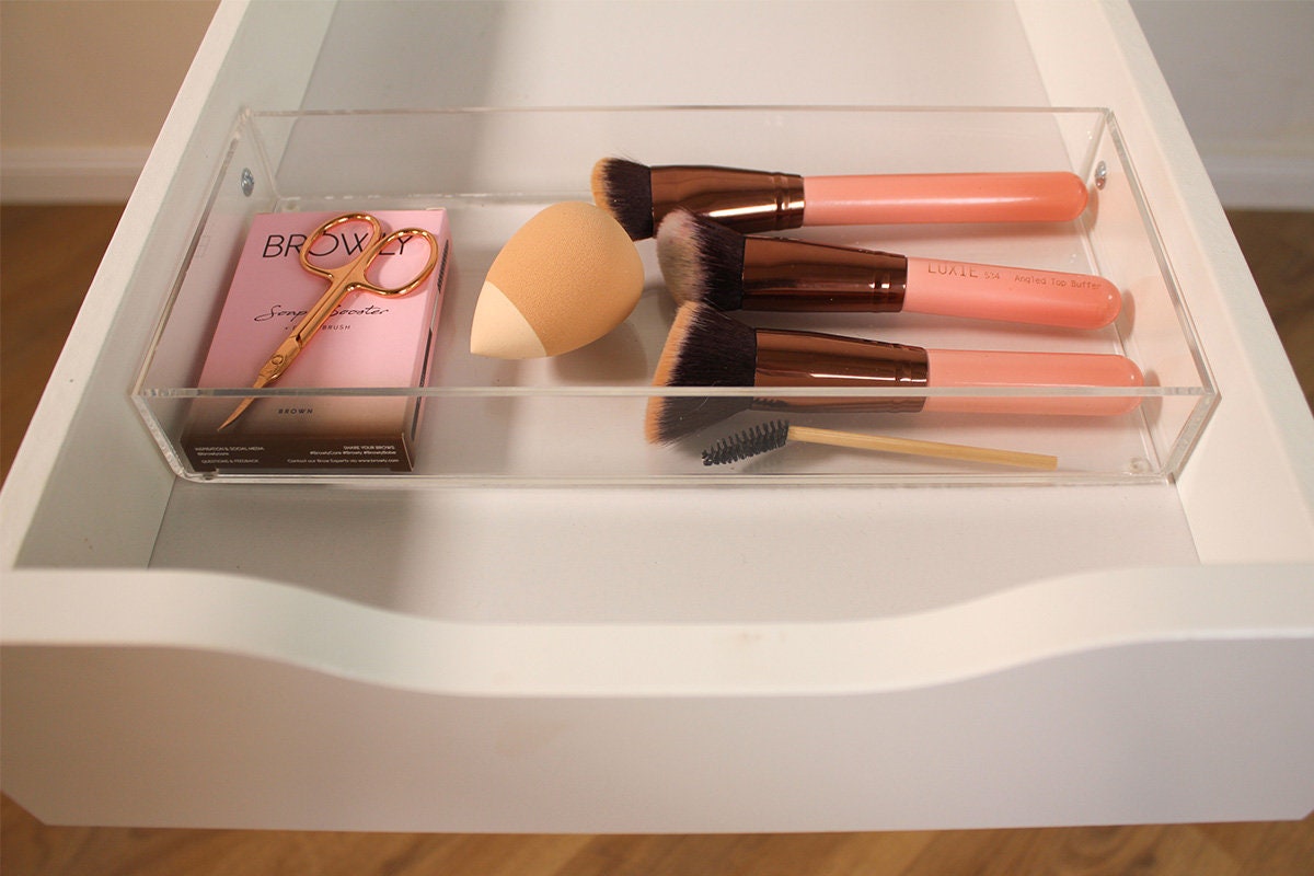 Acrylic Boxes for Ikea Alex Drawer Element / Ikea Alex Etsy