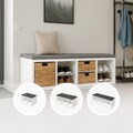 Kallax seat cushion in 3 colors and sizes | IKEA Kallax seat pad | Seat cushion for bench or sideboard