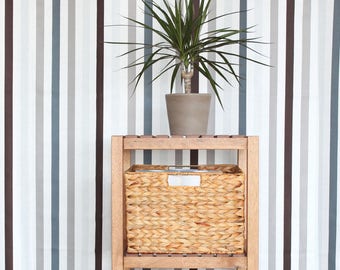 Ikea Molger - Cesta para estantería (30 x 21 x 37 cm, de jacinto de agua), cesta de almacenamiento, estantería, armario, cesta estable