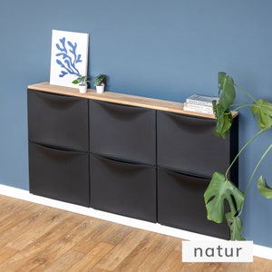 Holzplatte für IKEA Trones Massive Holzplatte für 3 IKEA Trones