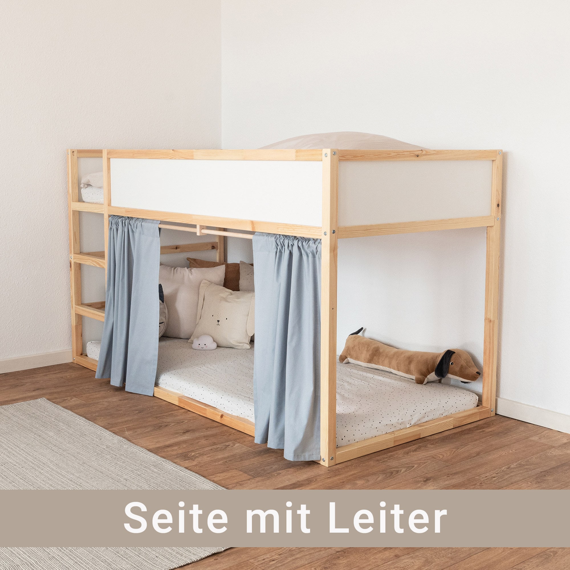 IKEA SLAKT スレクトシングルベッド2段ベッド収納付き横浜市神奈川区