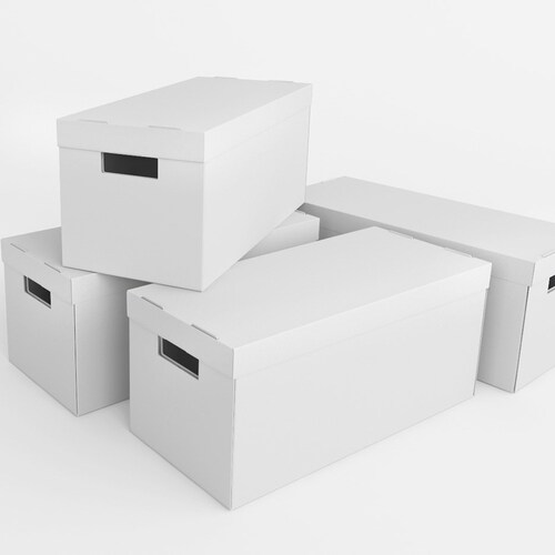 Folding Boxes With Lid for Kallax Shelf Divider Set of 4 Etsy