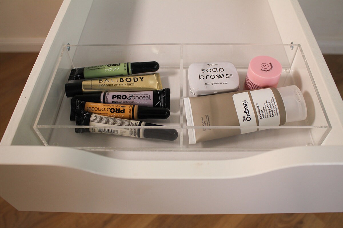 Acrylic Boxes for Ikea Alex Drawer Element / Ikea Alex Etsy