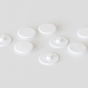 Screw cover for IKEA Kallax shelf / Cover cap for large Kallax screws / Easy to assemble / 8 screw caps in white