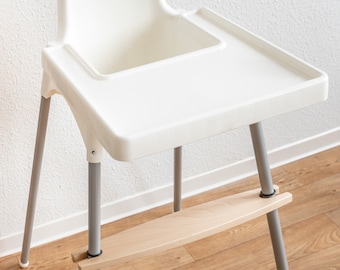 Footrest for Ikea Antilop high chair / supplement to Ikea children's chair / wooden footrest / accessory for children's chair