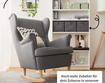 Conversion Kit for IKEA Strandmon Rocking Chair Legs for