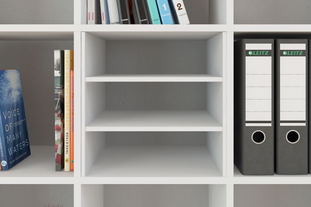 Kallax Insert With 2 Shelves Shelf Divider Variable Adjustable Etsy UK