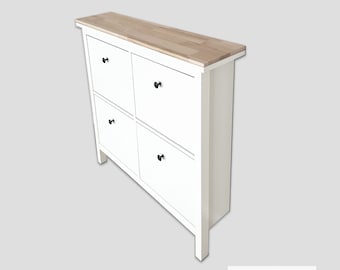 Wooden Plate for Hemnes Shoe Cabinet With Compartments Solid