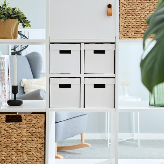 Kallax Einsatz mit Boxen / 4er-Set IKEA Kallax Faltboxen mit