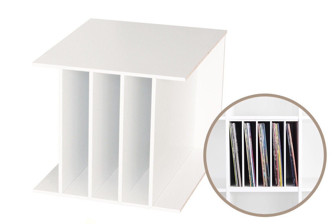 Ikea Kallax Expedit Shelf Insert Storage Records Record Rack Etsy