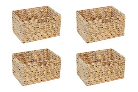 Ikea Billy Shelf Basket 37 X 25 X 20 Cm From Water Hyacinth Etsy