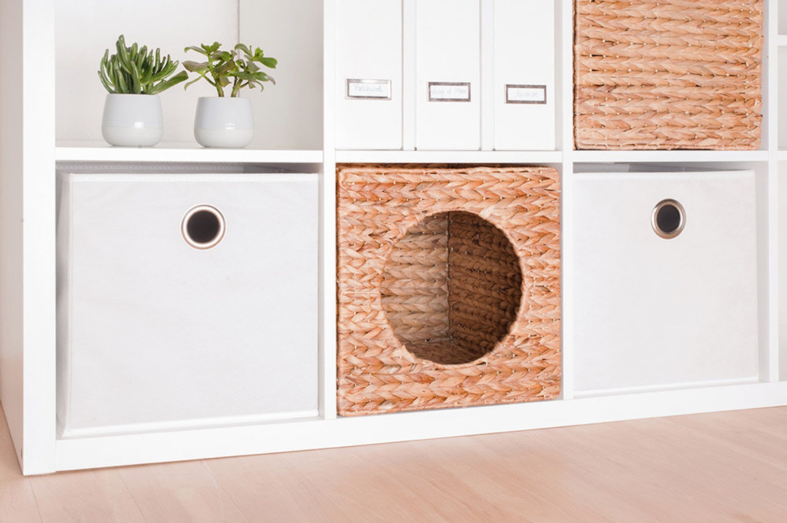 Ikea Kallax Expedit Cat Basket 34 x 33 x 33 cm Panier naturel Etsy Canada