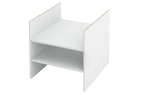 Simple Concepts White Shelf Dividers, 2-Piece Set