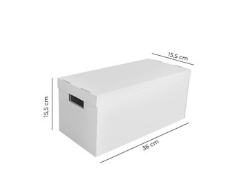 DuneDesign Set ban 4 Vilten Vouwdozen 33x33x38cm - Opbergbox voor