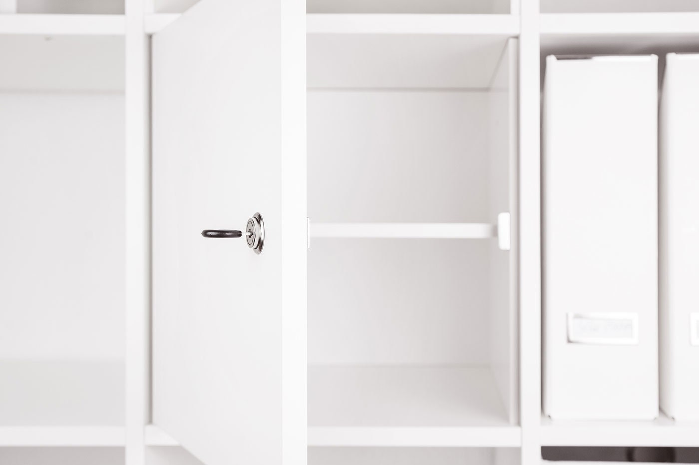 Kallax shelf clearance door