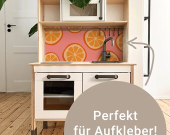 Back panel for Ikea Duktig kitchen Perfect fit for Duktig children's  kitchen For adhesive films, stickers or for painting - Main Image